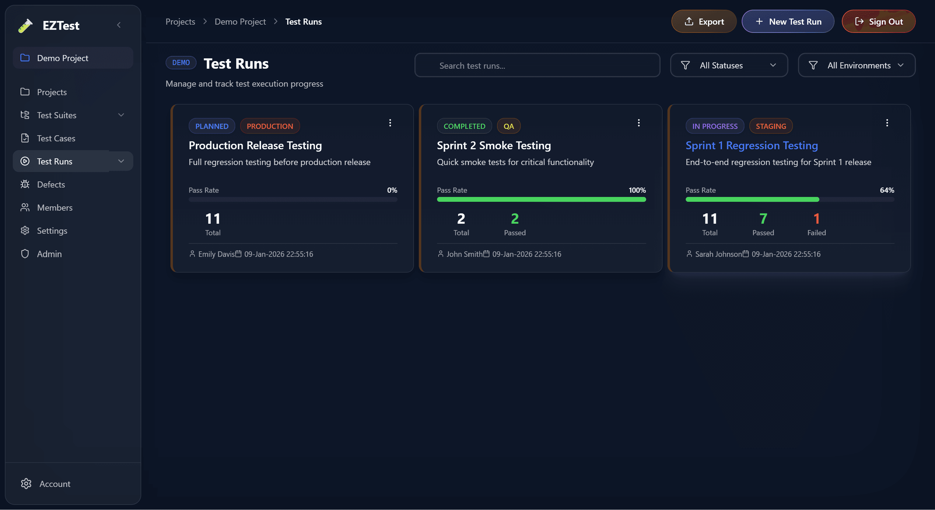 Actionable Insights